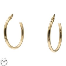 Orecchini oro giallo 18 kt 750 cerchio -377/VE-