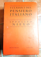 IPPOLITO NIEVO - I CLASSICI DEL PENSIERO ITALIANO (ED. TRECCANI SOLE 24 ORE)