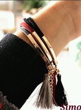 WOMEN'S RED GREY BLACK GOLD