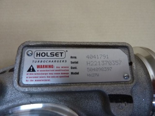 Holset turbocompressore pezzo - turbocompressore, (pezzo