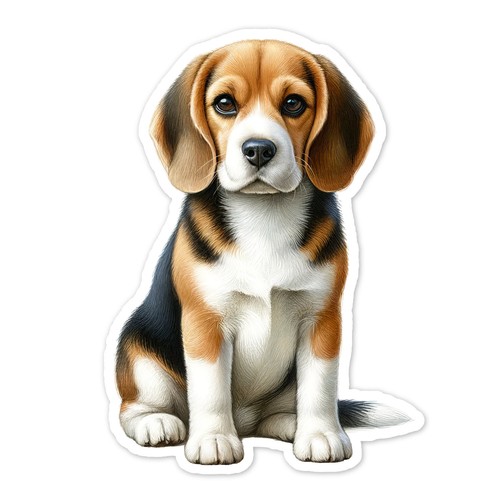 Adesivo vinile per cani - per,