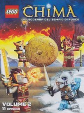 DVD *** LEGO - LEGENDS OF CHIMA - STAGIONE 2 VOLUME 2 *** Fuori Catalogo