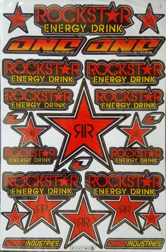Adesivi rockstar - adesivi,