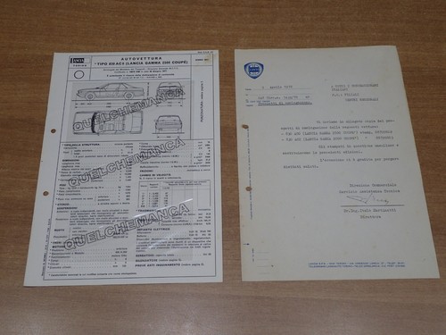 Lancia tipo 830 - 830, 0