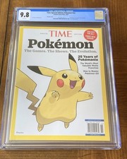 Pokemon Time Magazine CGC 9.8
