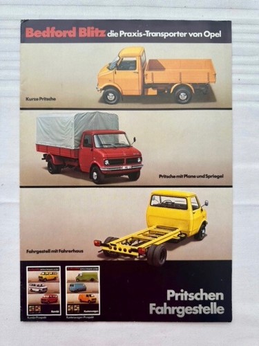 Opel bedford blitz pianale - opel,