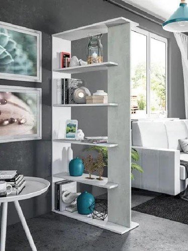 Libreria alida 90x25x180 cem - libreria,