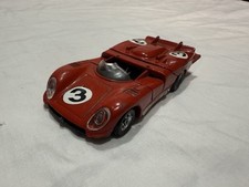 Alfa Romeno 33 Le Mans Politoys M 24 Da Recupero O Pezzi Ricambio No Mebetoys 