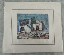 Batik vintage firmato su