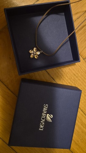 Swarovski collana fiore con - swarovski,