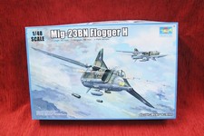 Modellino kit trombettiere 1:48 05801 MIG-23BN FLOGGER H confezione originale