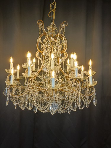 Lampadario luci cristallo - lampadario,