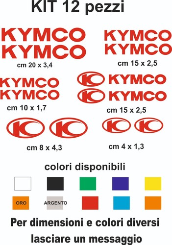 Adesivi kymco vinile - kymco,