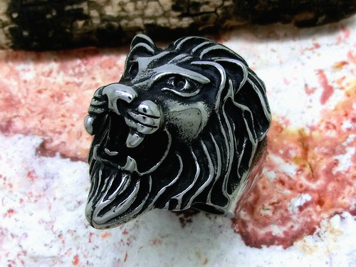 Anello acciaio con - anello,