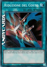 RIDUZIONE DEL COSTO (Cost Down) • Segreta • LCKC IT040 • Unl • Yugioh ANDYCARDS
