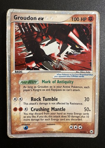 Pokemon card groudon - pokemon, card-groudon