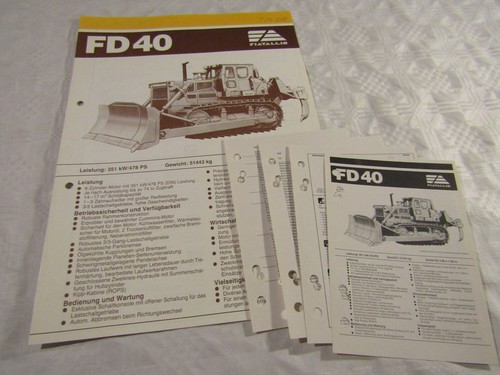 Brochure fiat allis fiatallis - brochure, fiat-allis