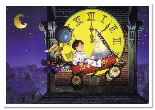 Nave dei sogni - sogni, bambino