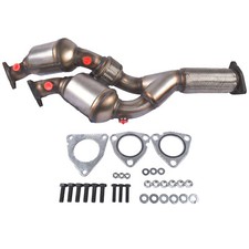 Front catalytic converter - front,