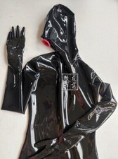 321 tuta gatto lattice gomma