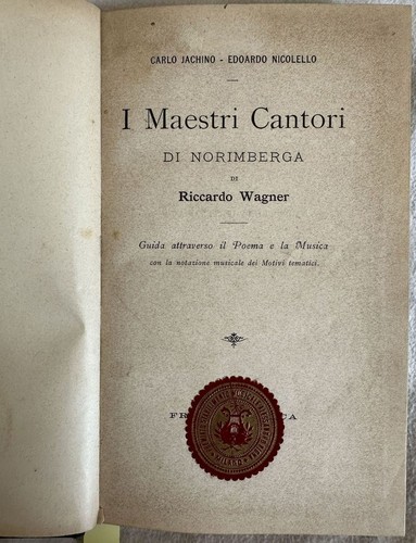 Guide richard wagner - wagner, maestri
