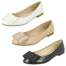 Ballerine In Patente Crinkle