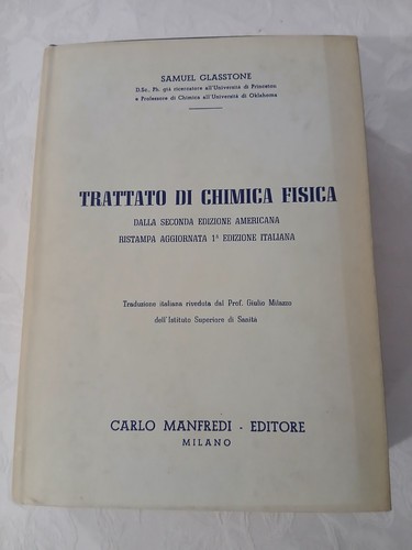 Trattato chimica fisica - trattato, di