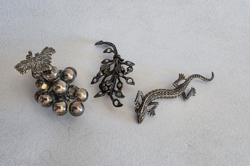 Vintage ciondoli spille - vintage, 3