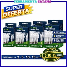 10 lampadine led e27 luce