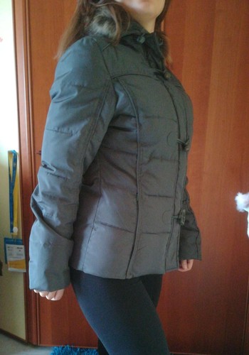 Giubbino piumino donna grigio - giubbino,