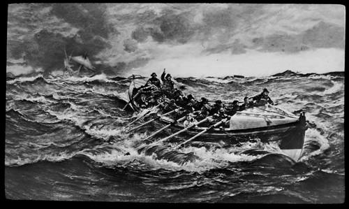 The lifeboat shipwreck - the,