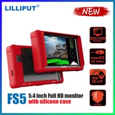 LILLIPUT FS5 5,4 pollici FHD HDR monitor video on-camera 4K 60HZ HDMI 2.0 & 3G-SDI
