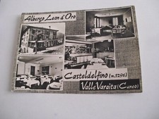 Cuneo - Albergo Leon d'Oro Casteldelfino m. 1296 Valle Varaita - non sp f. g. 