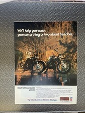 Pubblicità stampa moto