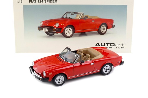 Autoart fiat 124 spider - autoart,
