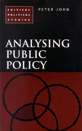 Analysing public policy - analysing,