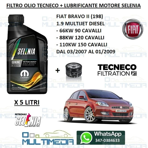 Filtro olio tecneco - filtro,