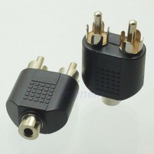 ADAPTER 1 RCA FEMALE SOCKET -