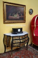 Comò a tre cassetti stile Luigi XV Boulle