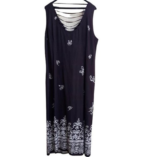 Maxi abito vintage senza - maxi,