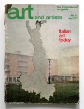 Art and artists n. 2 may 1971 London Italian art today Lea Vergine