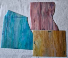 LOTTO PEZZI DI VETRO ARTISTICO