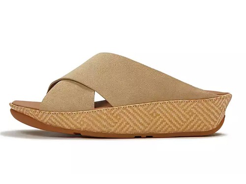 Fitflop ciabatte camoscio - fitflop,