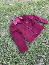 Gucci Burgundy Corduroy Jacket