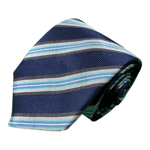 Cravatta uomo eton blu - blu, grigio