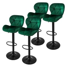 Set 4 sgabelli alti da bar in