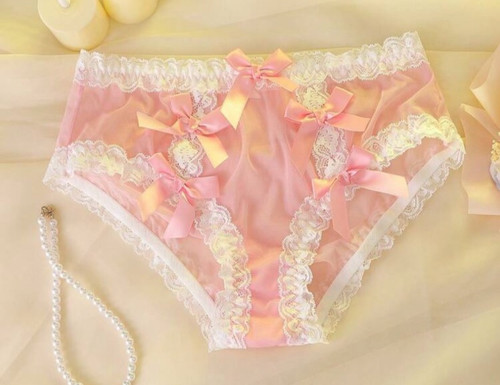 Slip sissy mutandine chiffon - slip,