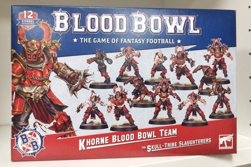 Blood bowl team khorne - blood,