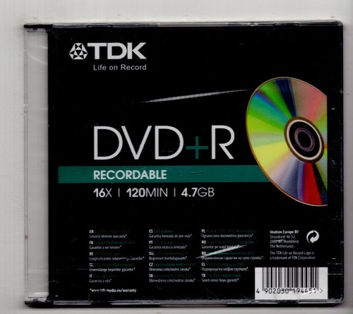 Tdk dvd 7gb 120 - tdk, dvd+r