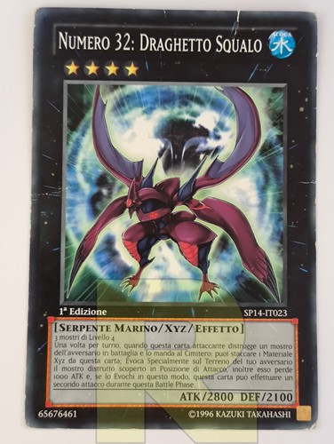 Numero draghetto squalo - numero,